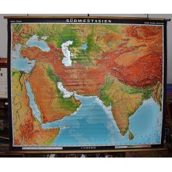 Sudwestasien (Large Pull Down Map)